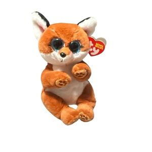 Ty Beanie “Witt” Fox Plush‎ - Orange and White